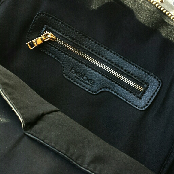 LAST CHANCE {Bebe} NWOT FULL SIZE Studded Backpack - Picture 4 of 8